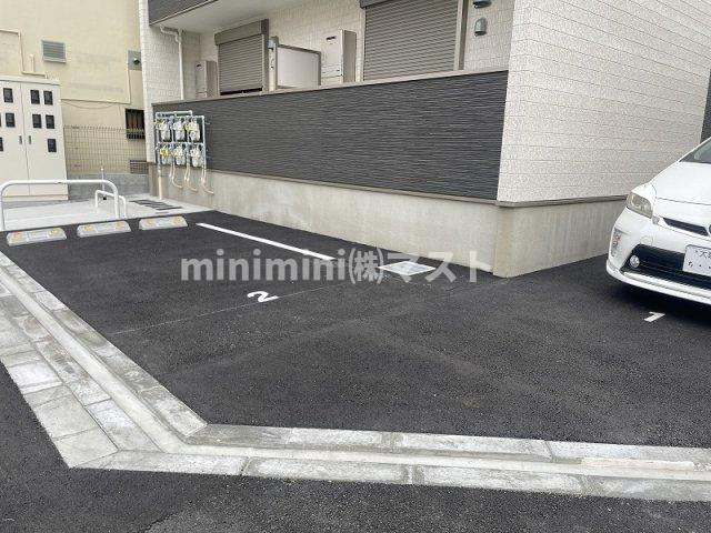 （仮称）北区黒崎町PJの駐車場