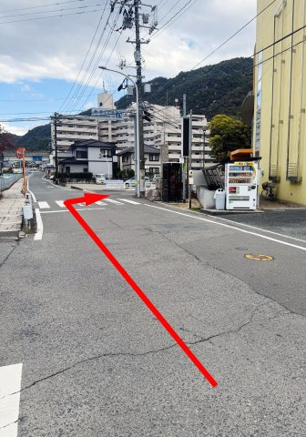 呉市天応宮町　新築一戸建て（全3棟）の周辺|物件への行き方③
天応市民センターを越えた所で右折
