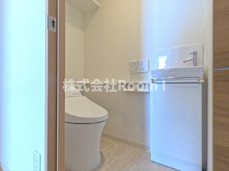 【トイレ】 | ジャスパ御堂筋本町 | シンプルで使いやすいトイレです