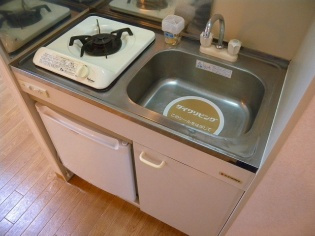 フラッツ・シゲのキッチン