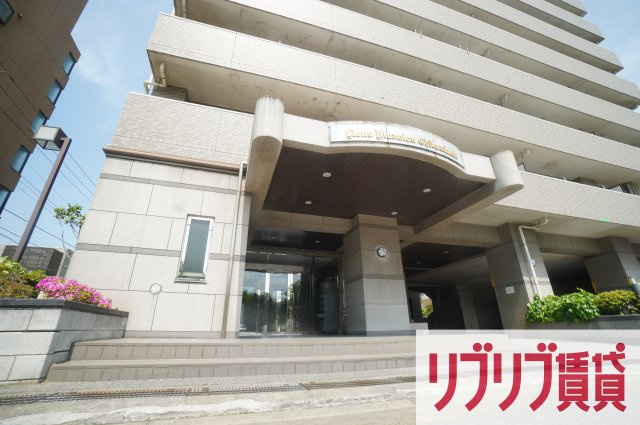 ライオンズマンション千葉みなとのエントランス