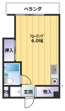 【間取り】 | ユトリロ北山 | （※写真はイメージです、現況優先となります）
