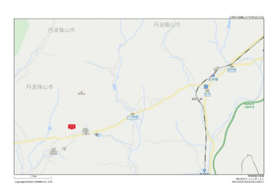 【地図】 | 丹波篠山市　今田町今田　建築条件無土地