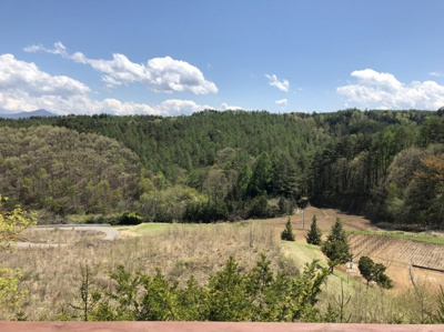 【展望】 | 佐久高原美笹別荘地Ｇ－１０ | 左側奥に見るのは信州百名山の茂来山