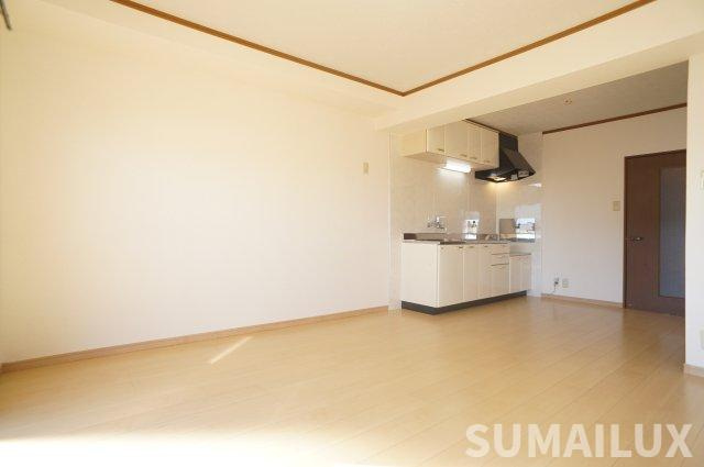 熊本市南区島町３丁目の賃貸マンションの居間・リビング