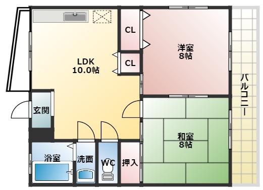 【間取り】 | セシル古市