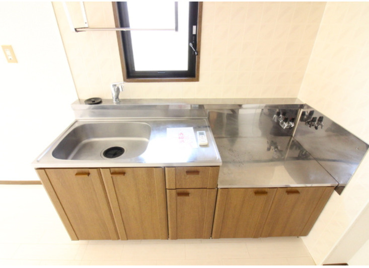 久留米市東櫛原町のハイツのキッチン|きれいなキッチンです