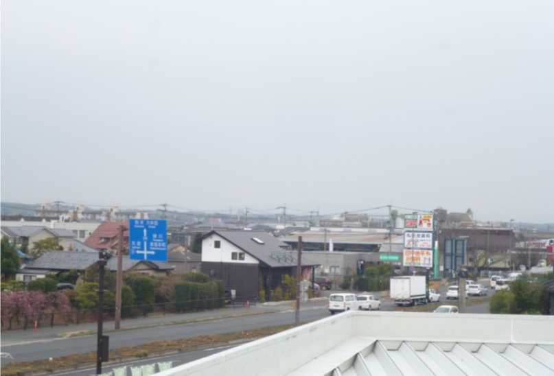 久留米市津福今町のハイツの展望