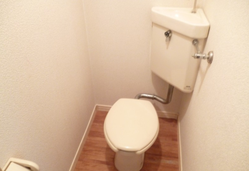 久留米市津福今町のハイツのトイレ|落ち着いたトイレです