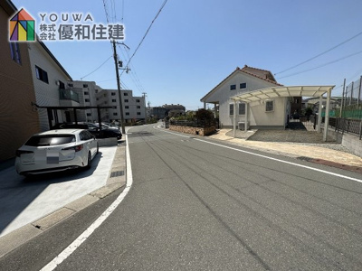 【前面道路含む現地写真】 | 明石市二見町西二見駅前３丁目　中古戸建