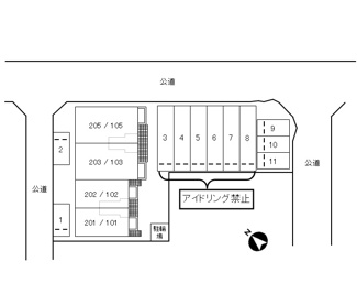 【駐車場】