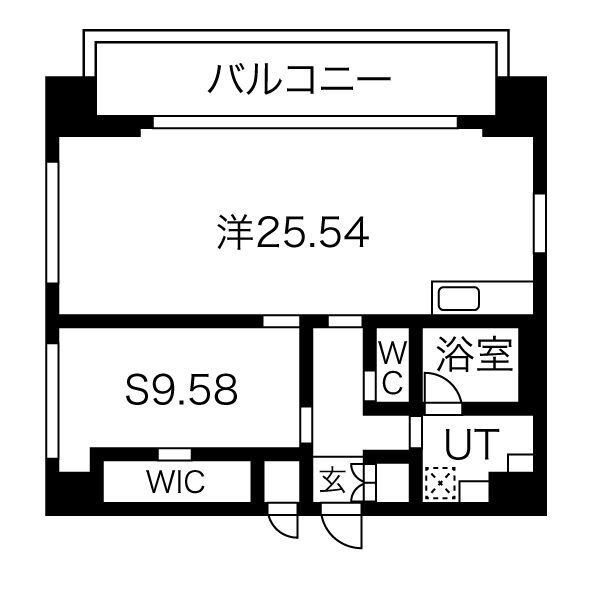プレジオ難波の間取り