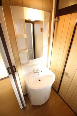【洗面所】 | マンションハヤシビル | マンションハヤシビル　独立洗面台

