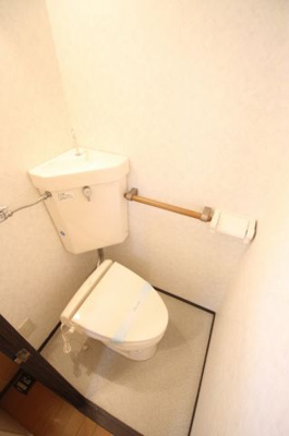 【トイレ】 | マンションハヤシビル | マンションハヤシビル　ウォシュレット付き
