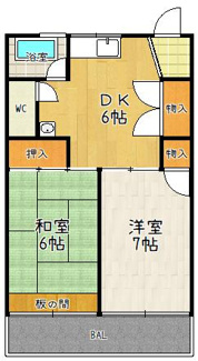 【間取り】 | マンションハヤシビル