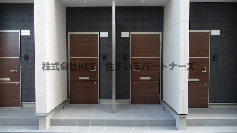 エルグランドパティオ参番館のエントランス|エントランスです