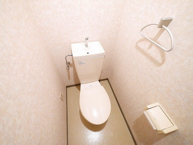 グランドビル竹の花のトイレ|落ち着いた色調のトイレです