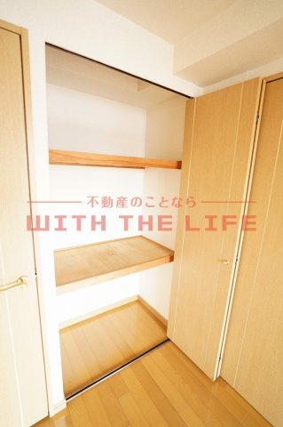 日吉壱番館【キャッシュバック対象物件】の収納|収納のためのスペースです