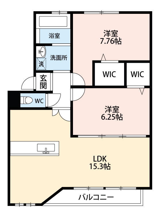 アヴェン　　刈谷市の賃貸ならクラスホーム刈谷店の間取り