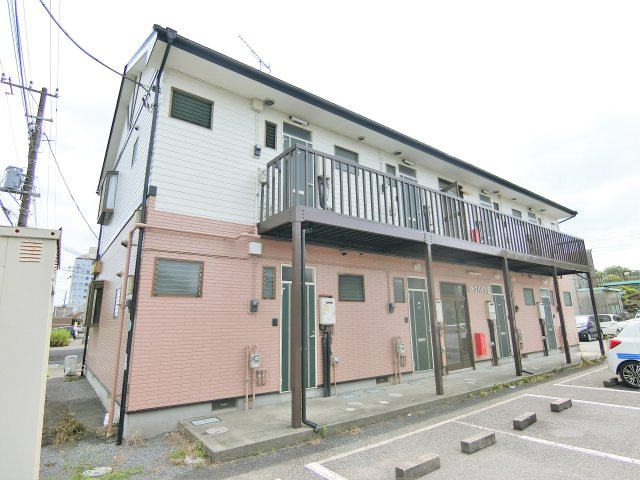 パークハイツB棟の外観