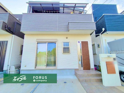 【外観】 | 豊中市小曽根１丁目中古戸建 | エイブル売買事業部では、箕面市・豊中市・吹田市・池田市・茨木市・高槻市の北摂エリア全域で、物件のご紹介を致しております。北摂エリアにて購入物件をお探しの際は、当社までお問合せ下さいませ。