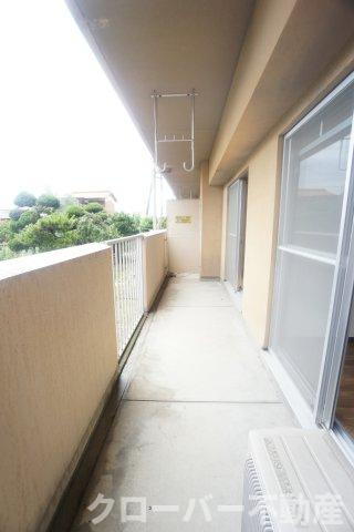 ロイヤルハイツコニーズⅠのバルコニー