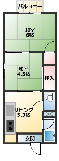 ニューエステート西本町の間取り