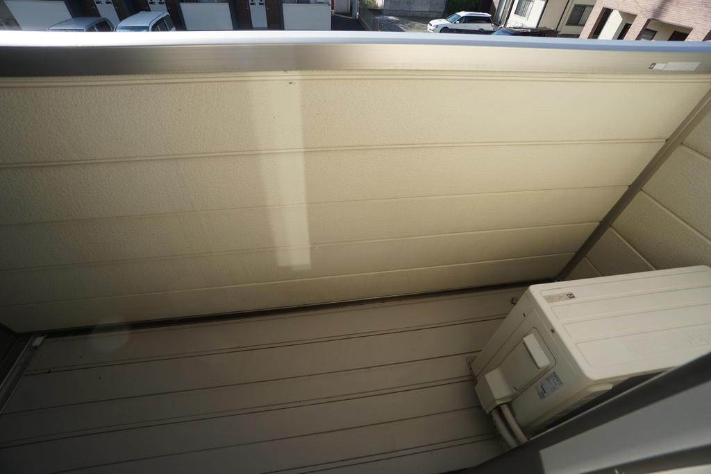 ホワイトリバーハイツDのバルコニー