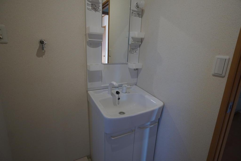 ホワイトリバーハイツDの洗面所