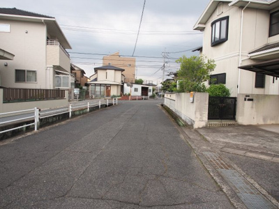 【前面道路含む現地写真】 | 都市ガス★倉敷市宮前★４SLDK戸建★大手メーカー施工★