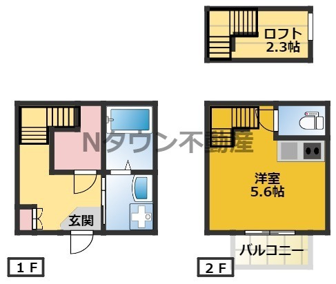【間取り】 | GiftⅠ(ギフトワン) 　旧物件名:EMブランドール | 間取りです。
