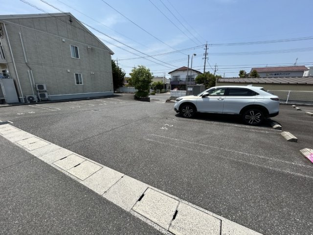 エスペランサ　B棟の駐車場