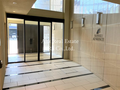 【ロビー】 | アドバンス大阪ルーチェ | 明るい高級感あふれるロビー♪