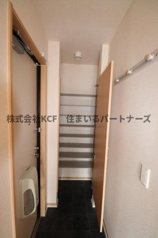 ウィン・レーベンⅡの玄関|きれいな玄関です