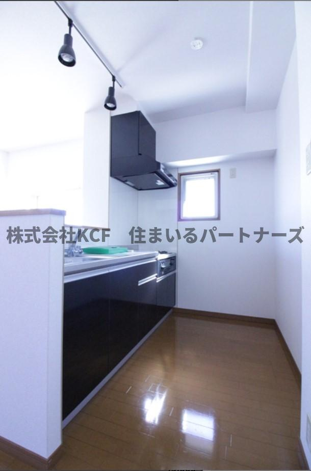 レジデンス東櫛原のキッチン|お料理しやすいキッチンです