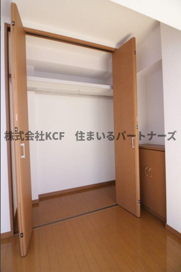 レジデンス東櫛原の収納|専用の収納スペースです