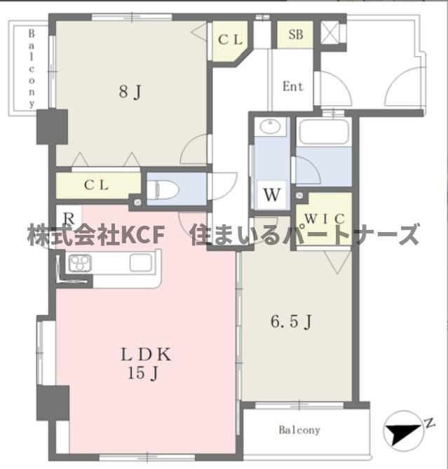 レジデンス東櫛原の間取り