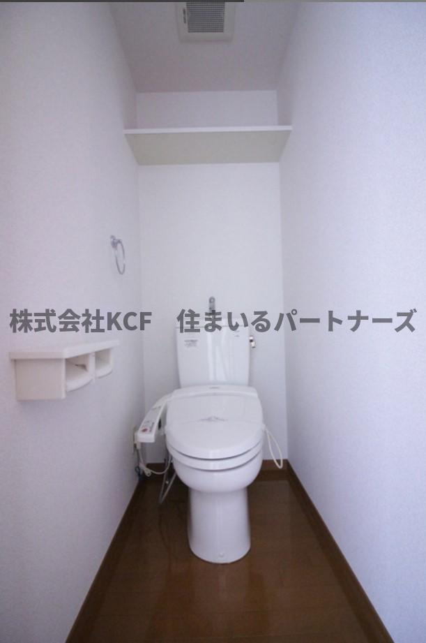 レジデンス東櫛原のトイレ|シンプルで使いやすいトイレです