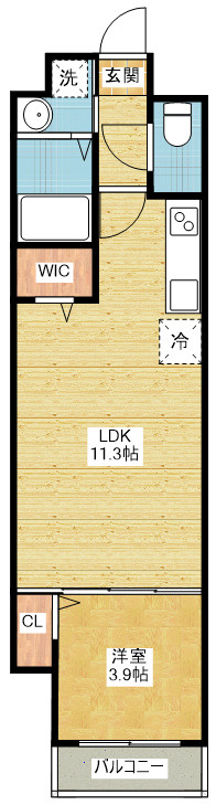 Grand Soleil大須白川|名古屋市の賃貸ならMy賃貸の間取り|Grand Soleil 大須白川