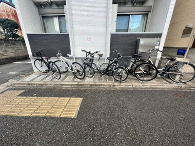 【その他共用部分】 | ア・ラ・メゾン | 敷地内駐輪場です