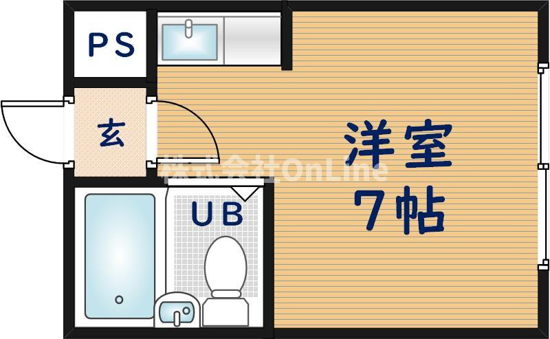 大宝小阪CTスクエアの間取り
