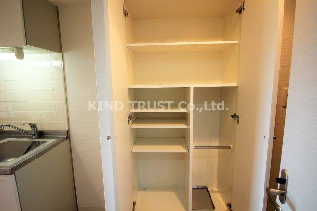 レジュールアッシュ梅田レジデンスの収納