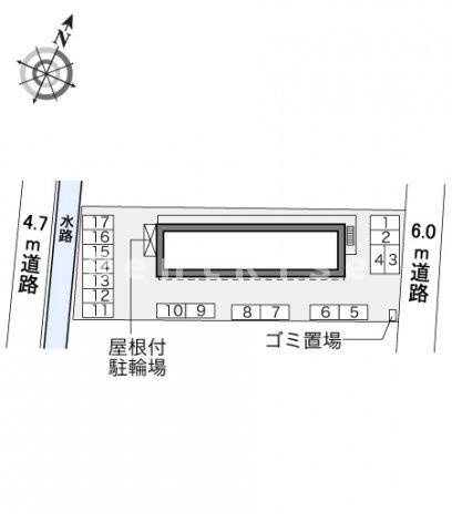 レオパレス本神戸の駐車場