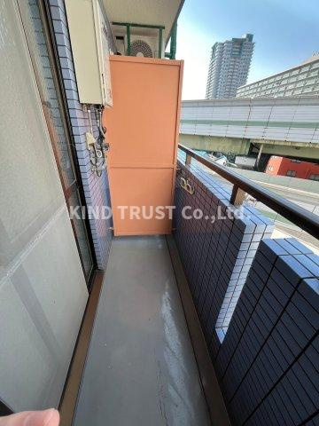 天満グリーン土井マンションのバルコニー|陽当たり良好なバルコニーです