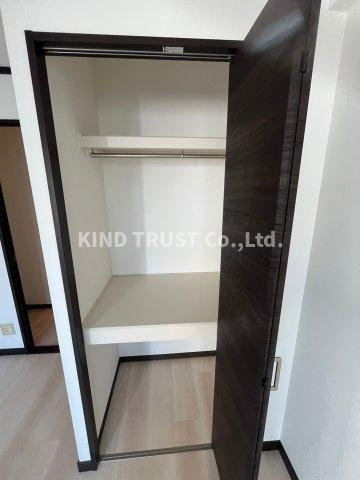 天満グリーン土井マンションの収納|こまごまとしたものを収納できそうですね