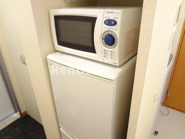 レオパレス結いのその他共用部分|冷蔵庫　電子レンジ