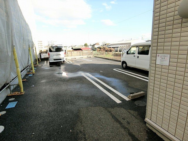 ソシアN　IIの駐車場