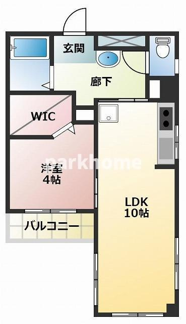 ヴィラ五番街の間取り