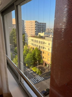 【展望】 | 北側洋室の東側窓からの眺望