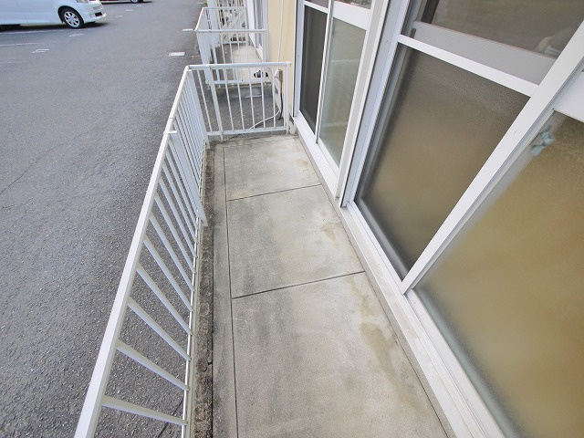 サンハイム　Ａ・Ｂ・Ｃのバルコニー|バルコニー付きです